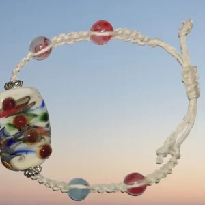 Large bead Stretch Bracelet